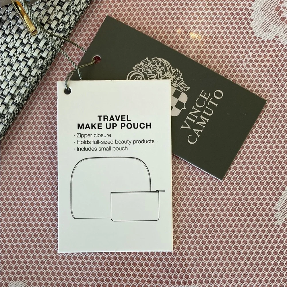 Vince Camuto Floral Cosmetic Bag - Picture 5 of 8